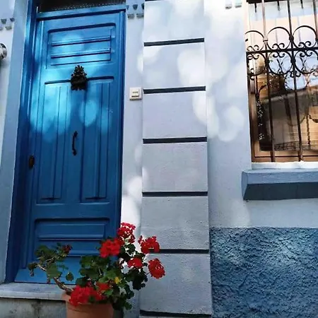 κυανον παραδοσιακή μονοκατοικία στην Feriehus *
